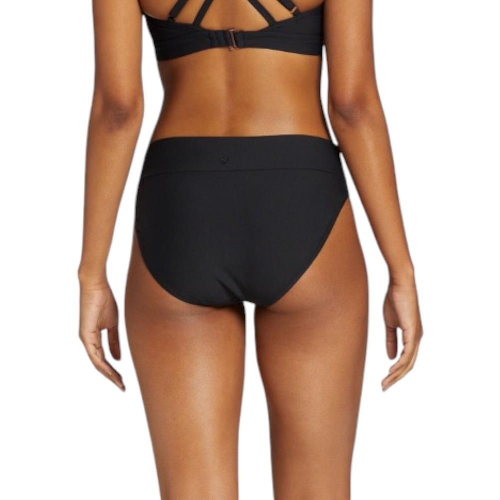 CALIA Womens Mid Rise Wide Banded Swim Bikini Bottoms NWT - Size XXL - Black - Picture 7 of 11